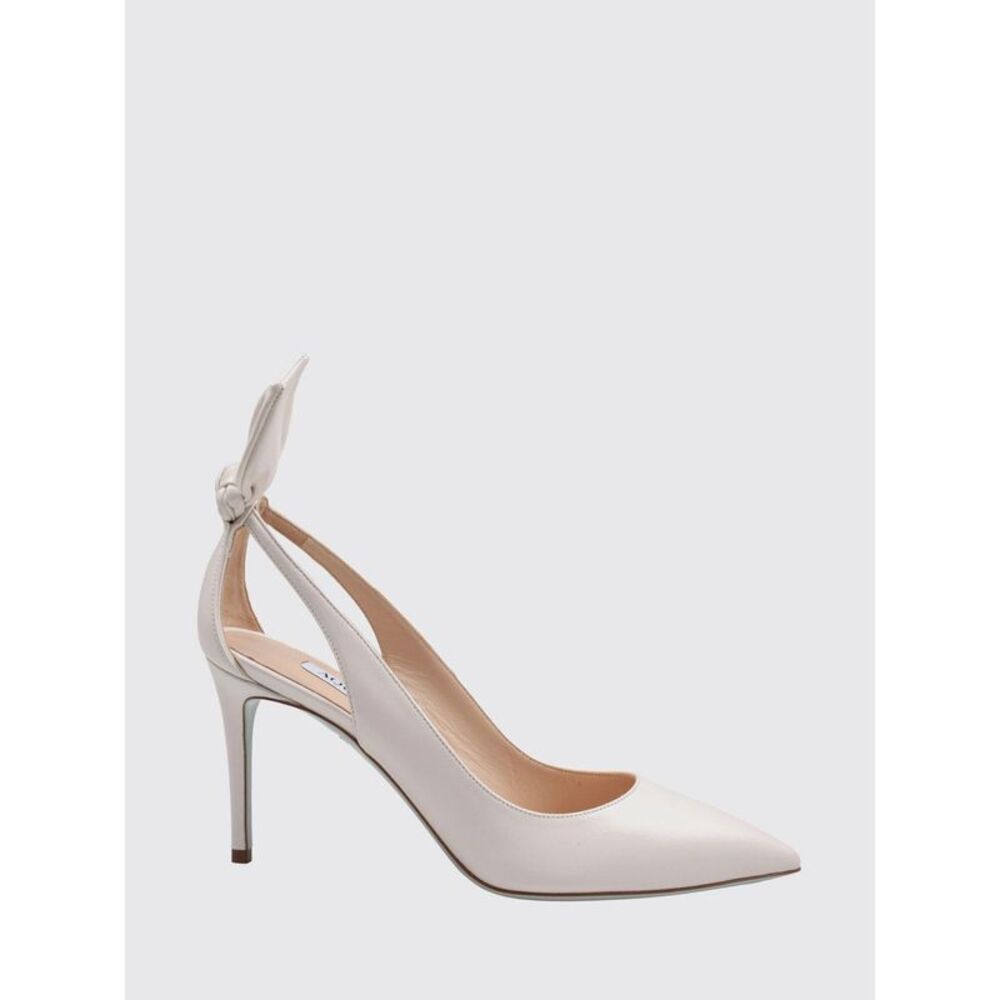 Aquazzura Bow Tie Bridal Nappa Pumps With Cut-Out Knot And Stiletto Heel